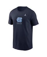 Jordan Men's Navy North Carolina Tar Heels 2-Hit T-Shirt