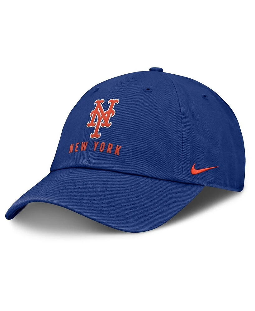 Nike Women's Royal New York Mets Club Adjustable Hat