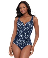 Miraclesuit Women's Luminare Cherie Tummy Control One Piece Swimsuit