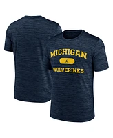 Jordan Men's Navy Michigan Wolverines Velocity Mascot Performance T-Shirt