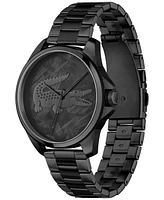 Lacoste Men's Le Croc Ionic Plated Black Steel Bracelet Watch, 43mm