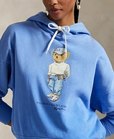 Polo Ralph Lauren Women's Bear Fleece Hoodie Sweatshirt
