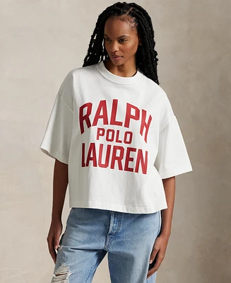 Polo Ralph Lauren Women's Logo Cotton Jersey Tee