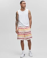 Mode of One Men's Gradient Zig-Zag Pull-On Shorts, Exclusively at Macy's