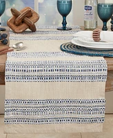 Saro Lifestyle Refined Style Stripe Table Runner, 16" x 72"