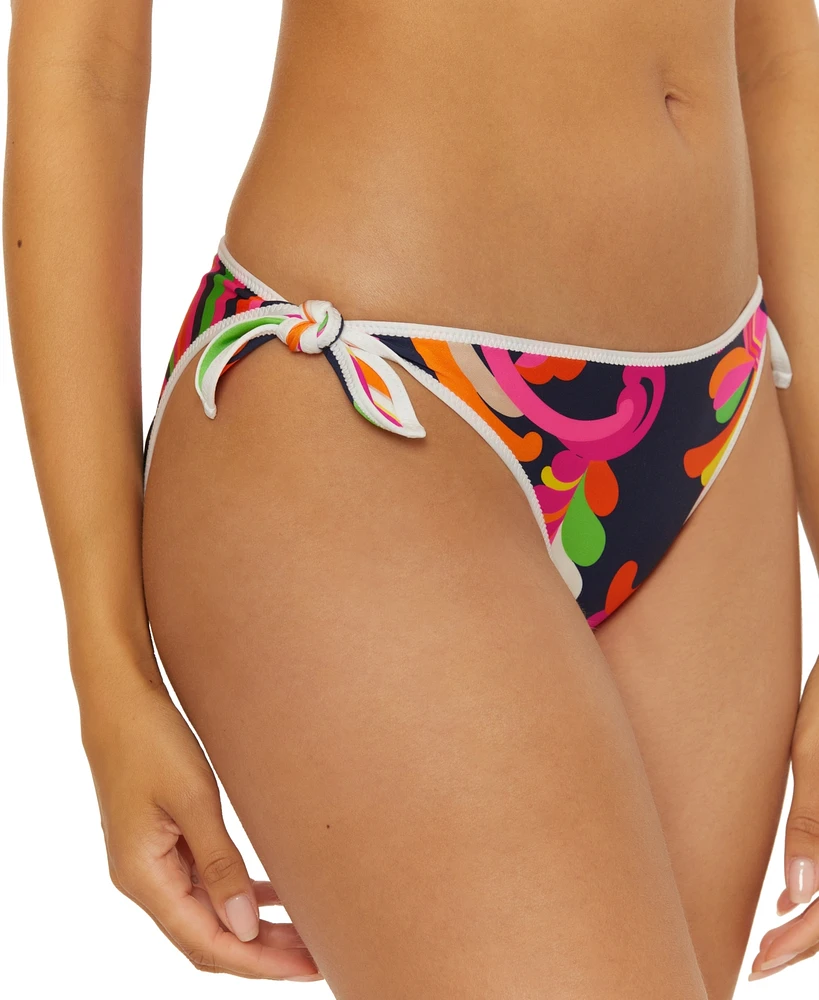 Trina Turk Women's Reversible Tie-Side Hipster Bikini Bottoms
