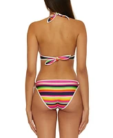 Trina Turk Women's Reversible Tie-Side Hipster Bikini Bottoms