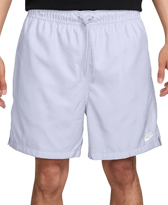 Nike Men's Club Flow Relaxed-Fit 6" Drawstring Shorts