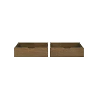 Westwood Design Highland Farmhouse Wood Small Drawers in Sand Dune (Set of 2)