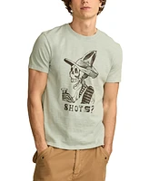 Lucky Brand Men's Shots Skeleton Short Sleeve T-shirt
