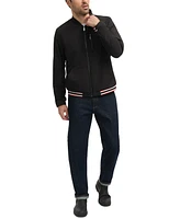 Hunter Men's Moorgate Zip Logo Bomber Jacket
