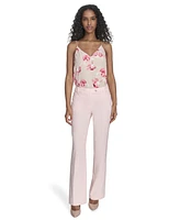 Calvin Klein Women's Modern-Fit Straight-Leg Pants