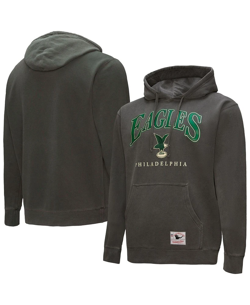 Mitchell & Ness Gray Philadelphia Eagles Slot Pullover Hoodie