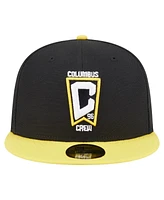 New Era Men's Black Columbus Crew 2025 Kickoff 59FIFTY Fitted Hat