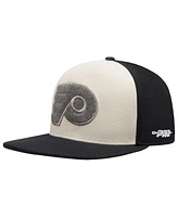 Pro Standard Men's Cream Philadelphia Flyers French Terry Snapback Hat