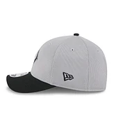 New Era Men's Gray/Black Chicago White Sox 2025 Batting Practice 9FORTY M-Crown Adjustable Hat