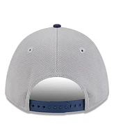 New Era Men's Gray/Navy Tampa Bay Rays 2025 Batting Practice 9FORTY M-Crown Adjustable Hat