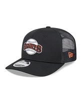 New Era Men's /Black San Francisco Giants 2025 Batting Practice 9SEVENTY Stretch-Snap Trucker Hat