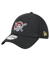 New Era Men's Black Pittsburgh Pirates 2025 Spring Training 39THIRTY Flex Hat