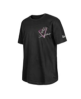 New Era Black San Antonio Spurs Glow-in-the-Dark T-Shirt