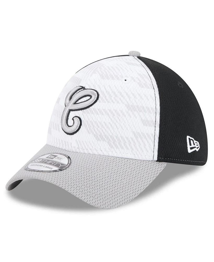 New Era Men's /Gray Chicago White Sox 2025 Mlb Clubhouse 39THIRTY Flex Hat