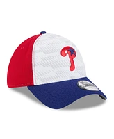 New Era Men's Red/Royal Philadelphia Phillies 2025 Mlb Clubhouse 39THIRTY Flex Hat