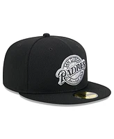 New Era Men's San Diego Padres 2025 Mlb Clubhouse 59FIFTY Fitted Hat