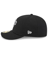 New Era Men's Black San Diego Padres 2025 Mlb Clubhouse Low Profile 59FIFTY Fitted Hat