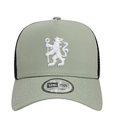 New Era Men's Light Green Chelsea Trucker Adjustable Hat