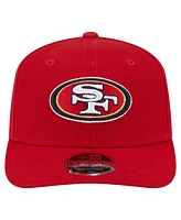 New Era Men's Scarlet San Francisco 49ers 9SEVENTY Stretch-Snap Hat