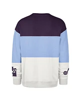 '47 Brand Men's and Women's Light Blue Utah Jazz 2024/25 City Edition On Five Maximalist Pullover Sweatshirt