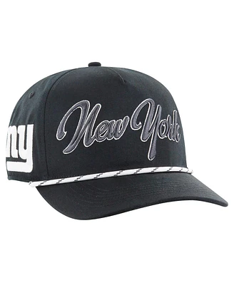 '47 Brand Men's Black New York Giants Overhand Speckle Hitch Adjustable Hat