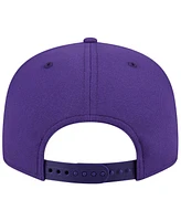 New Era Men's Purple Los Angeles Lakers Injection State Outline 9FIFTY Snapback Hat