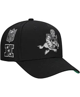 Mitchell & Ness Men's Black Dallas Cowboys Beautiful Chaos Adjustable Hat