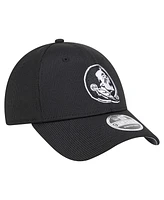 New Era Men's Black Florida State Seminoles Pivot 9FORTY Stretch-Snap Adjustable Hat