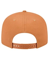 New Era Men's Tan Milwaukee Bucks Color Pack 9FIFTY Snapback Hat