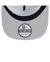 New Era Men's Gray Los Angeles Lakers Throwback Corduroy Golfer Snapback Hat