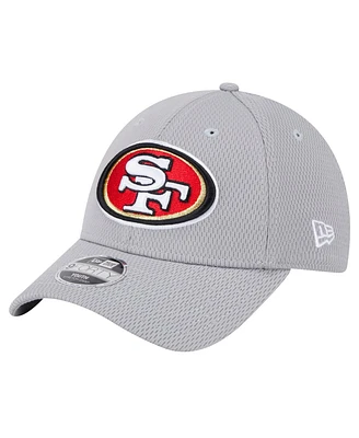 New Era Big Boys and Girls Gray San Francisco 49ers Main 9FORTY Adjustable Hat