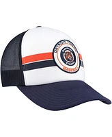 47 Brand Men's White/Navy Detroit Tigers Cooperstown Collection Pack Express Trucker Adjustable Hat