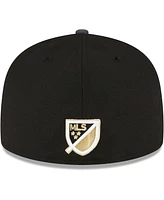 New Era Men's Black Lafc Element Tech Pack 59FIFTY Fitted Hat