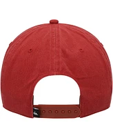 Quiksilver Men's White/Red Take A Hike Snapback Hat