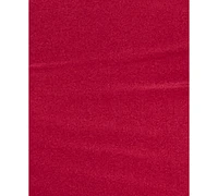 Crystal Doll Juniors' Ruched Strappy-Back Satin Gown