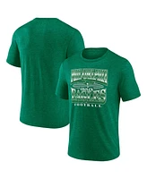 Fanatics Men's Heather Kelly Green Philadelphia Eagles Extreme Tackle Tri-Blend T-Shirt