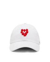 Steve Madden Sweetheart Rosette Baseball Hat