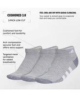 adidas Women's 3-Pk. Cushioned 3.0 Low Cut Socks 5159142A