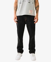 True Religion Men's Ricky Big T Flap Straight Jeans