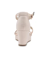 Jessica Simpson Little and Big Girls Asha Karli Dress Wedge Sandals