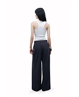 Nocturne Women's Slit-Detail Pants