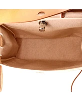 Pre-Owned Hermes Mm Herbag Toile and Leather