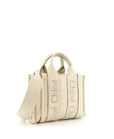 Pre-Owned Chloe Small Woody Convertible Tote Recycled Nylon